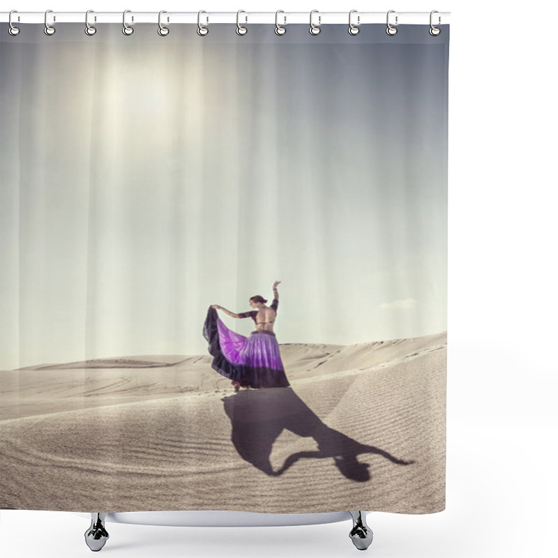 Personality  Dance In The Desert Shower Curtains