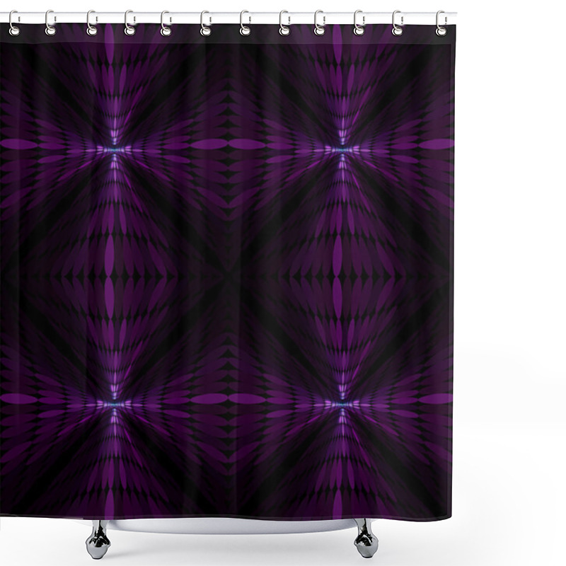 Personality  Satin, Seamless Pattern Shower Curtains