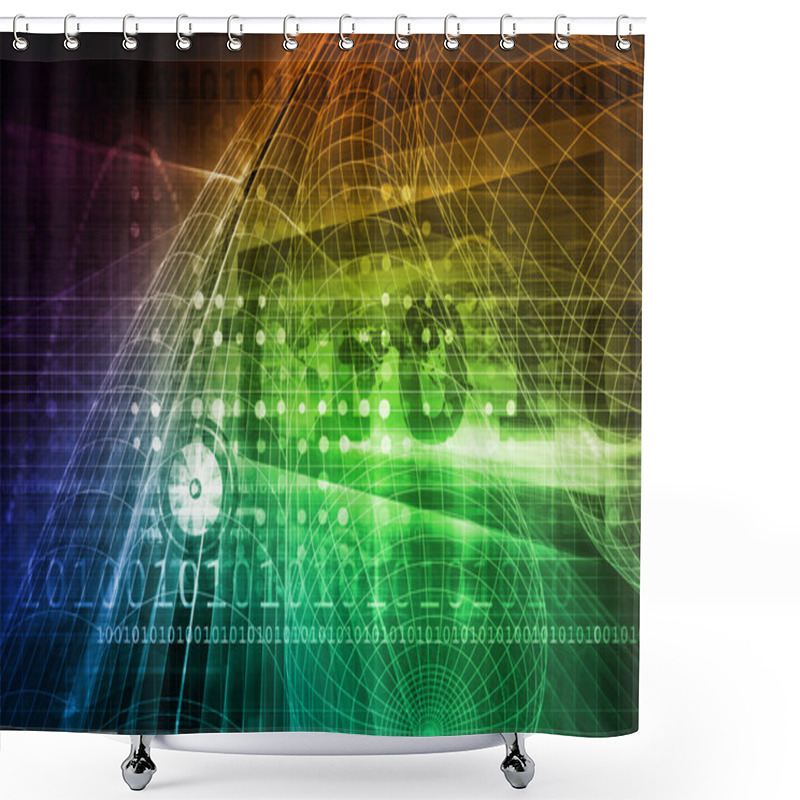 Personality  Genetic Engineering Shower Curtains