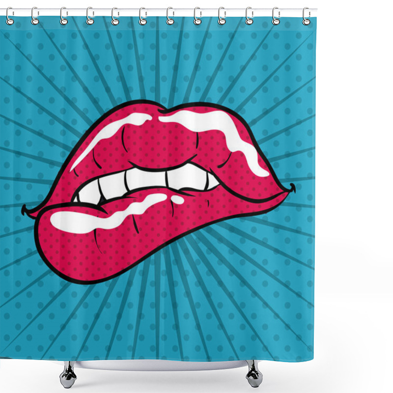 Personality  Pop Art  Shower Curtains