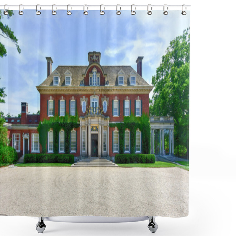 Personality  Old Westbury Gardens Mansion - Long Island Shower Curtains