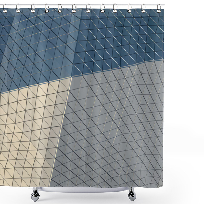 Personality  Abstract Background Shower Curtains