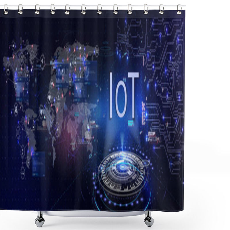 Personality  Internet Of Things (IOT), Devices Shower Curtains