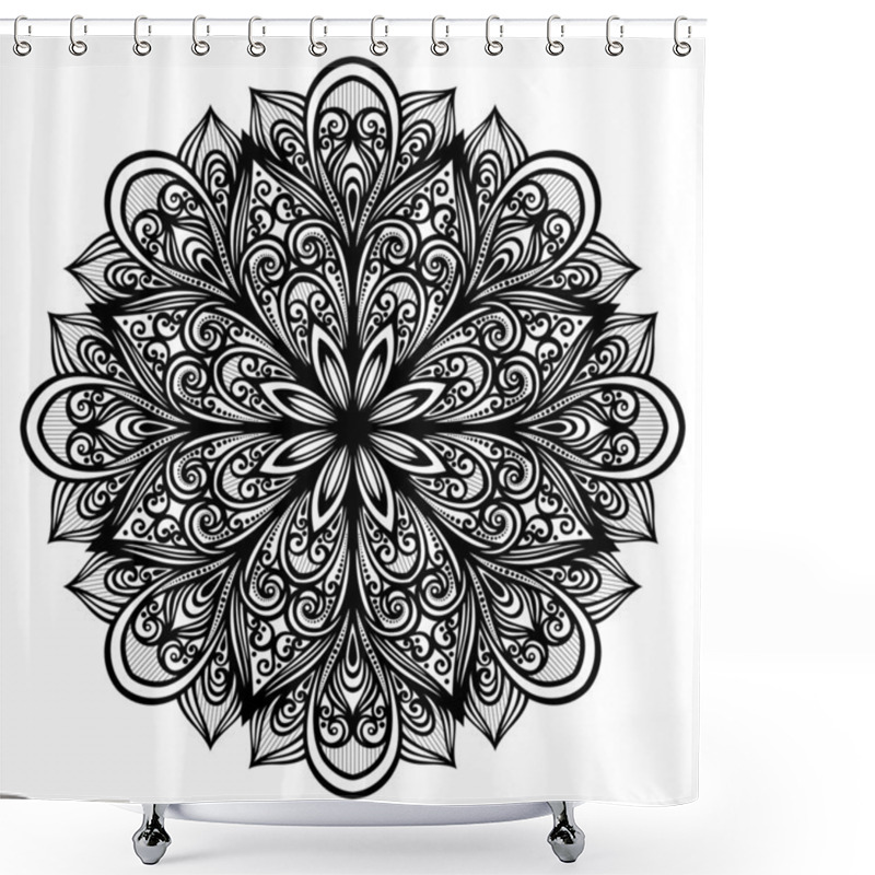 Personality  Deco Mandala Shower Curtains