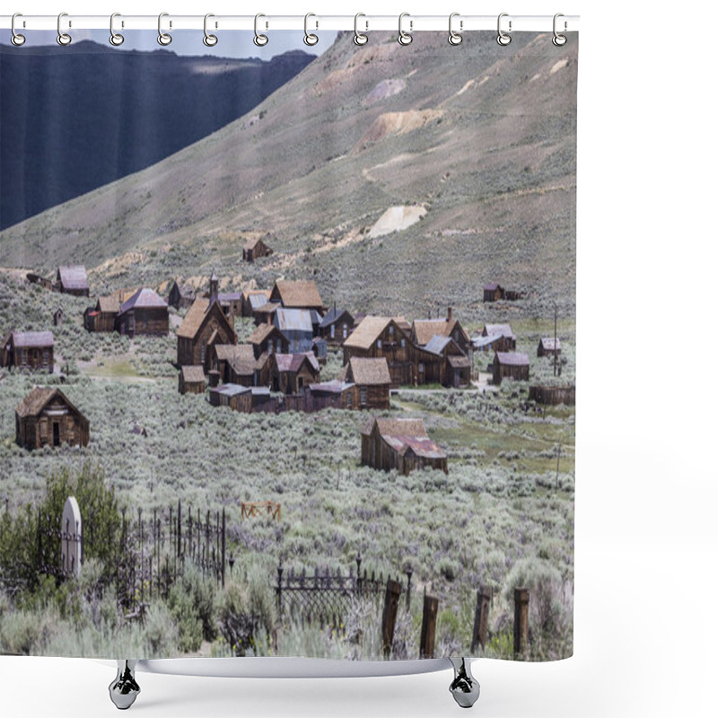 Personality  Bodie Ghost Town California Shower Curtains