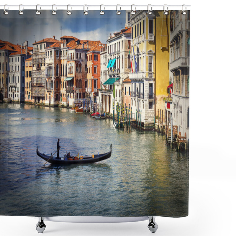 Personality  Grand Canal Venice Shower Curtains