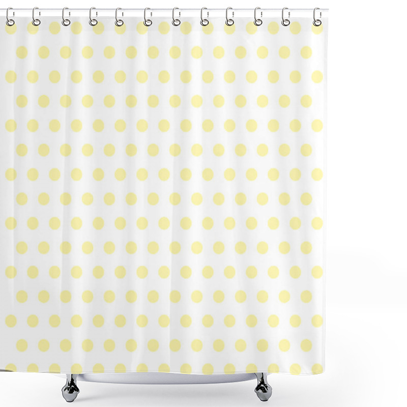 Personality  Happy Easter Pattern Polka Dots Shower Curtains