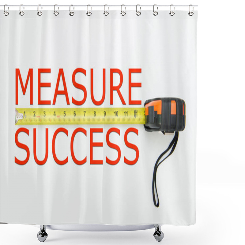 Personality  Measure Success Shower Curtains