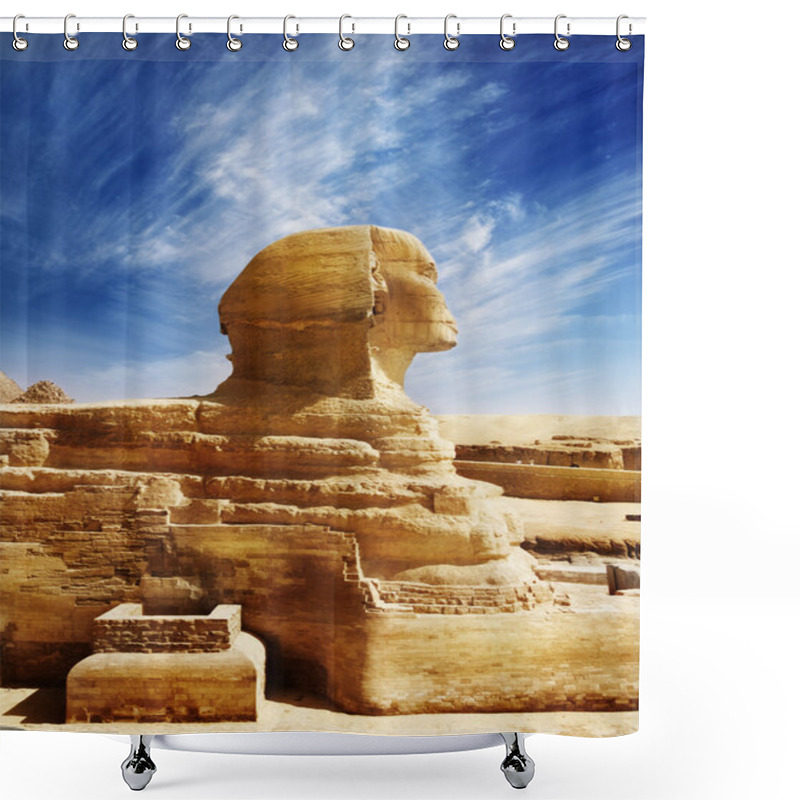 Personality  Sphinx Shower Curtains