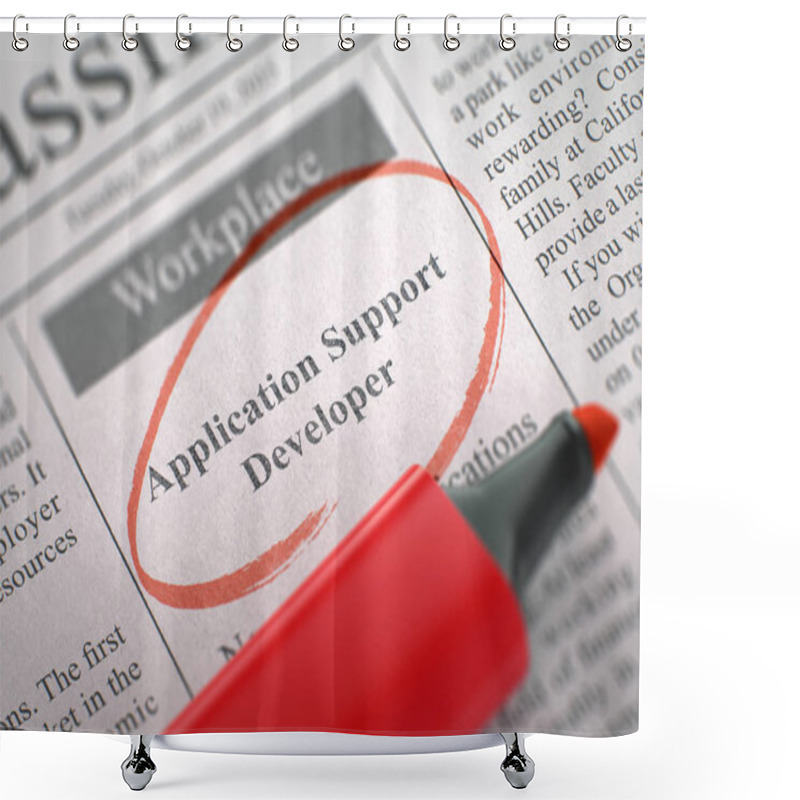 Personality  Application Support Developer Job Vacancy. 3D. Shower Curtains