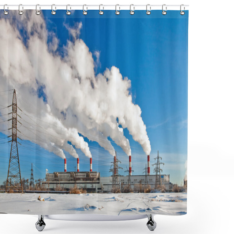 Personality  Heavy Industrial Pollution, Environment Problem Shower Curtains