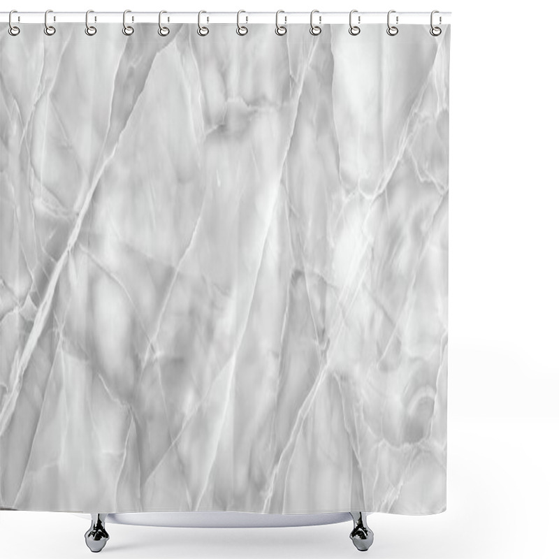 Personality  Elegant White Marble Texture With Soft Gray Veining, Ideal For Backgrounds In Design Projects And Interior Decor Inspirations. Shower Curtains