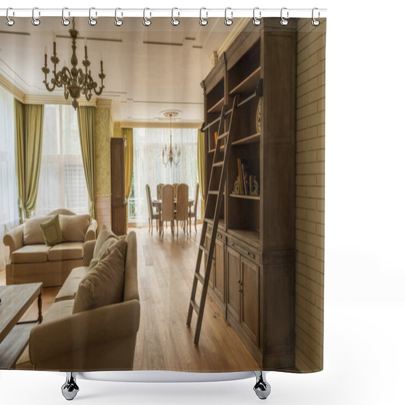 Personality  Living Room Interior Shower Curtains