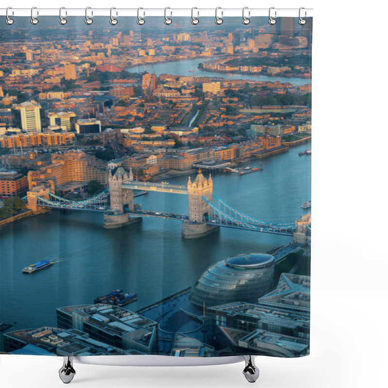 Personality  London Aerial Shower Curtains