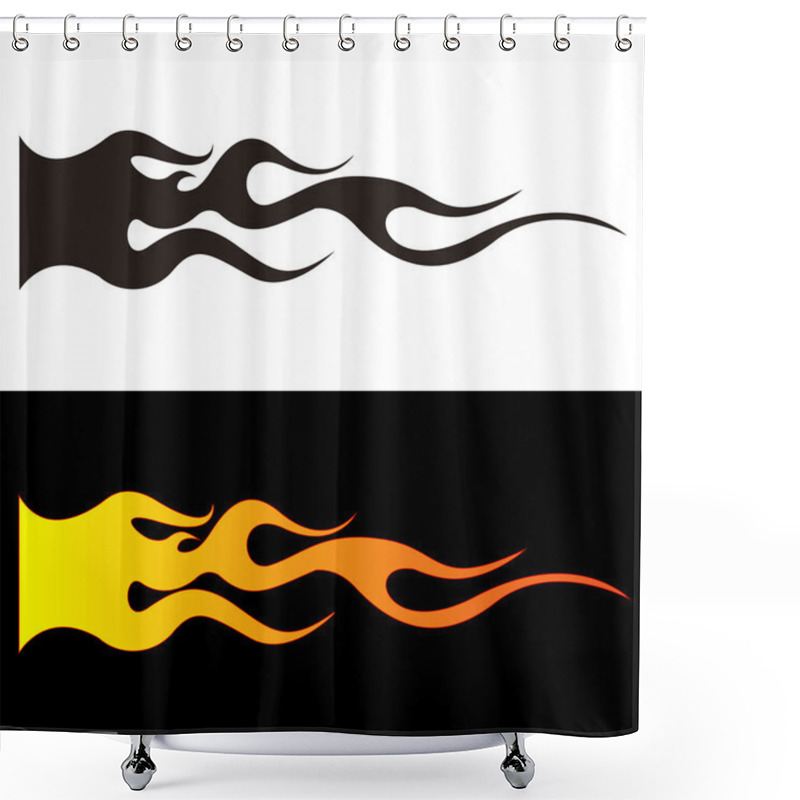 Personality  Car Tattoo2 Shower Curtains