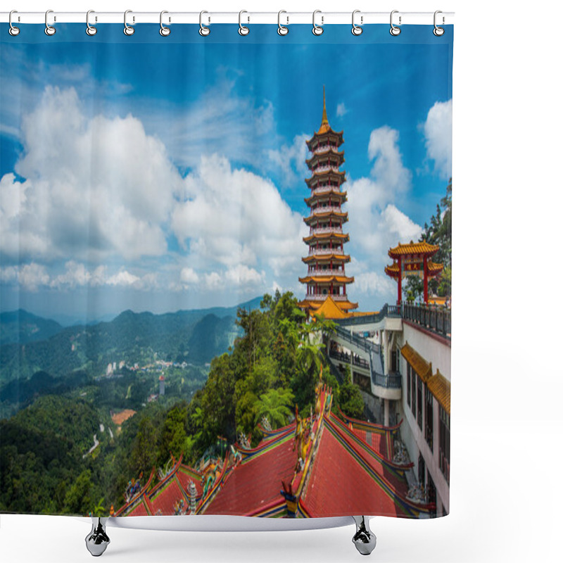 Personality  Chin Swee Caves Temple,Genting Highland Shower Curtains