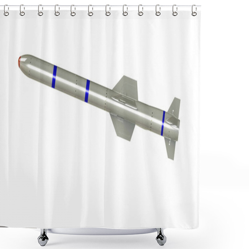 Personality  Missile Shower Curtains