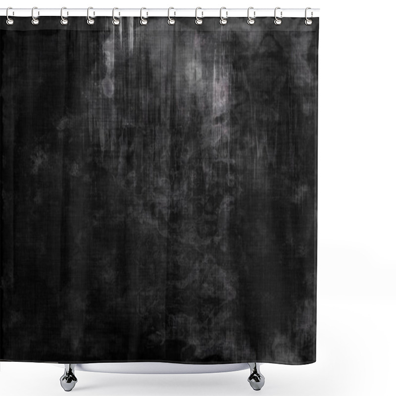 Personality  Old Dark Horror Grunge Texture Shower Curtains