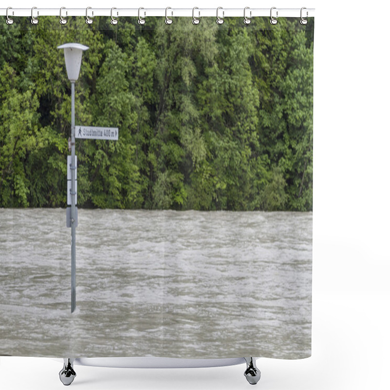 Personality  Flood Shower Curtains