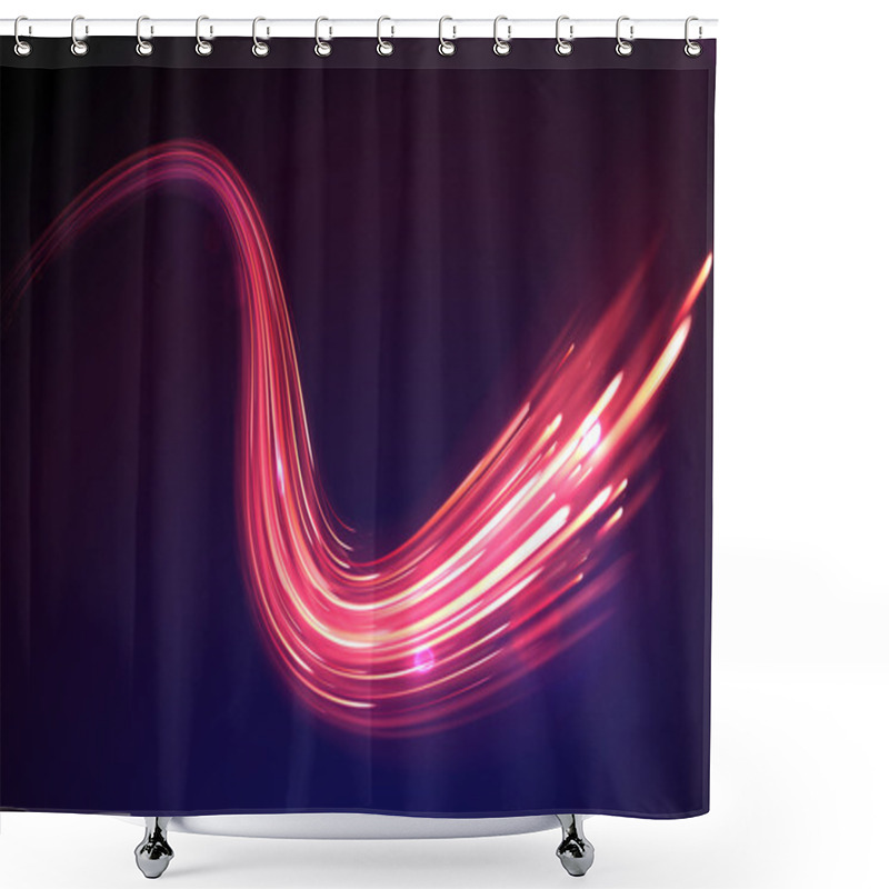 Personality  Abstract Background Shower Curtains