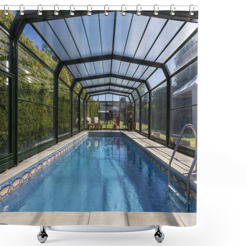 Personality  Swimming Pool Shower Curtains