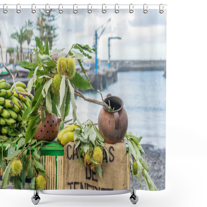 Personality  Chestnut From Tenerife Shower Curtains