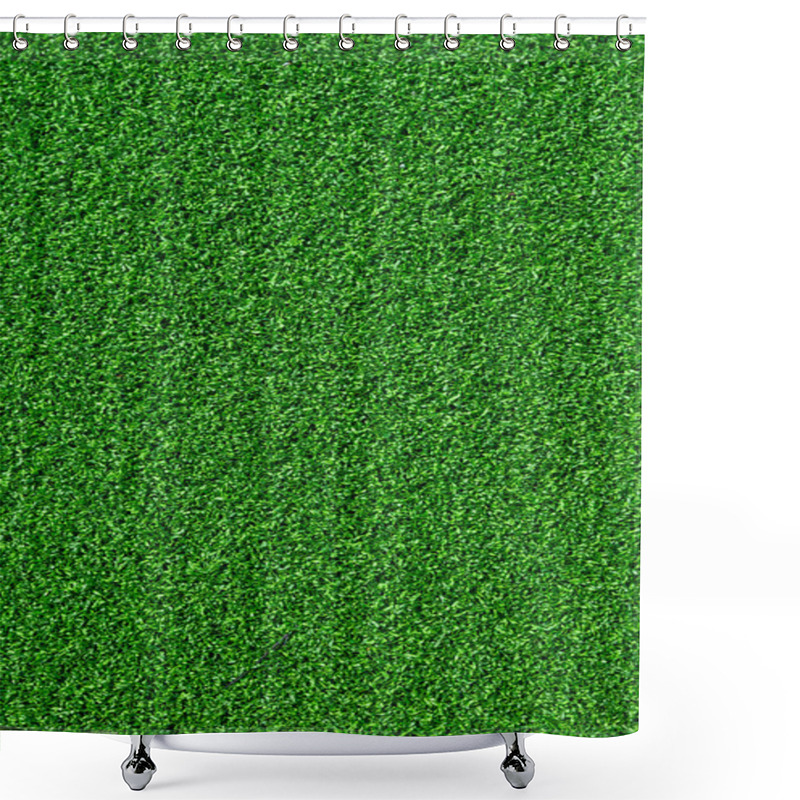 Personality  Artificial Green Grass Shower Curtains