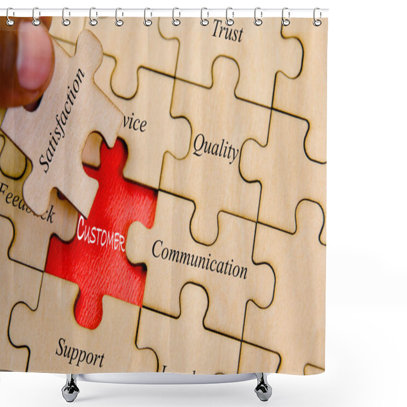 Personality  Close-up Of A Jigsaw Puzzle With The Word 