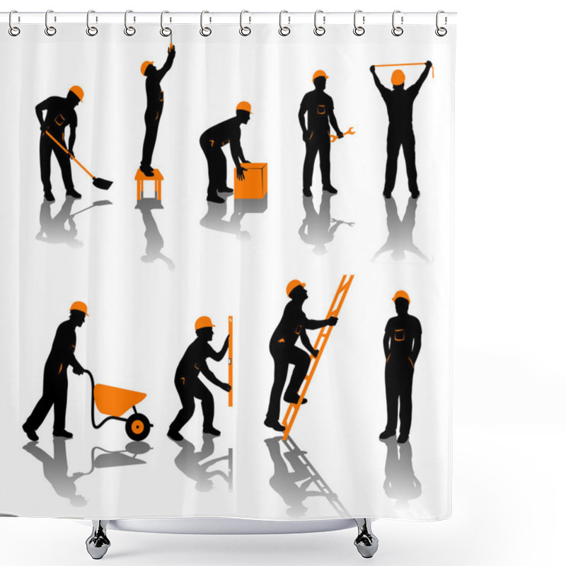 Personality  Builders Shower Curtains