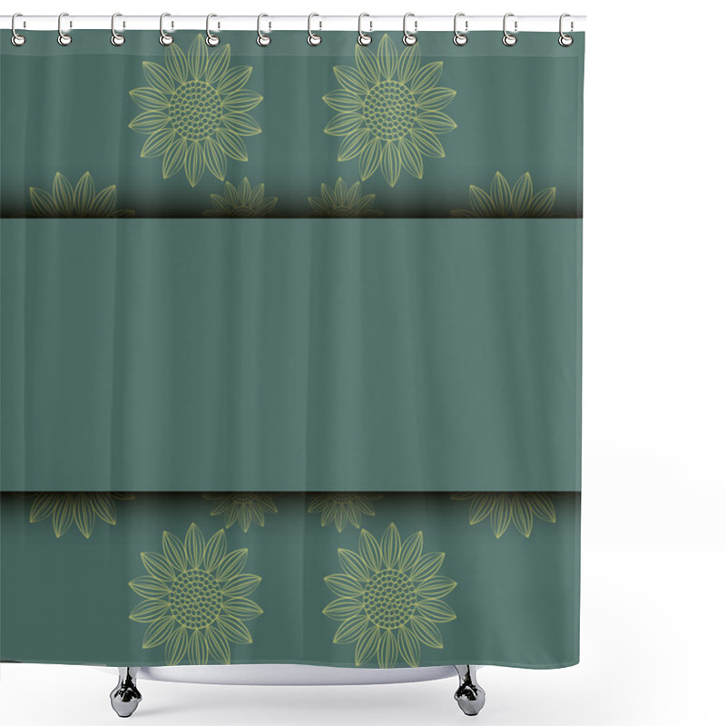 Personality  Ethnic Pattern. Abstract Greeting Card. Shower Curtains