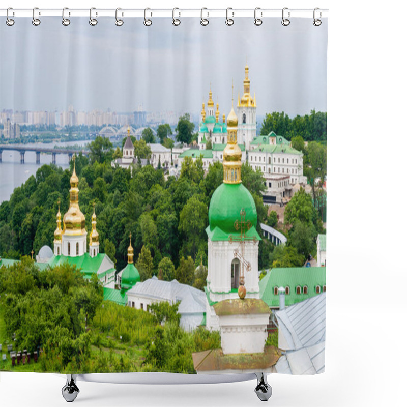 Personality  View Of Kiev Pechersk Lavra, The Orthodox Monastery Included In Shower Curtains