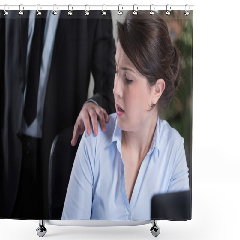 Personality  Workplace Harassment Shower Curtains