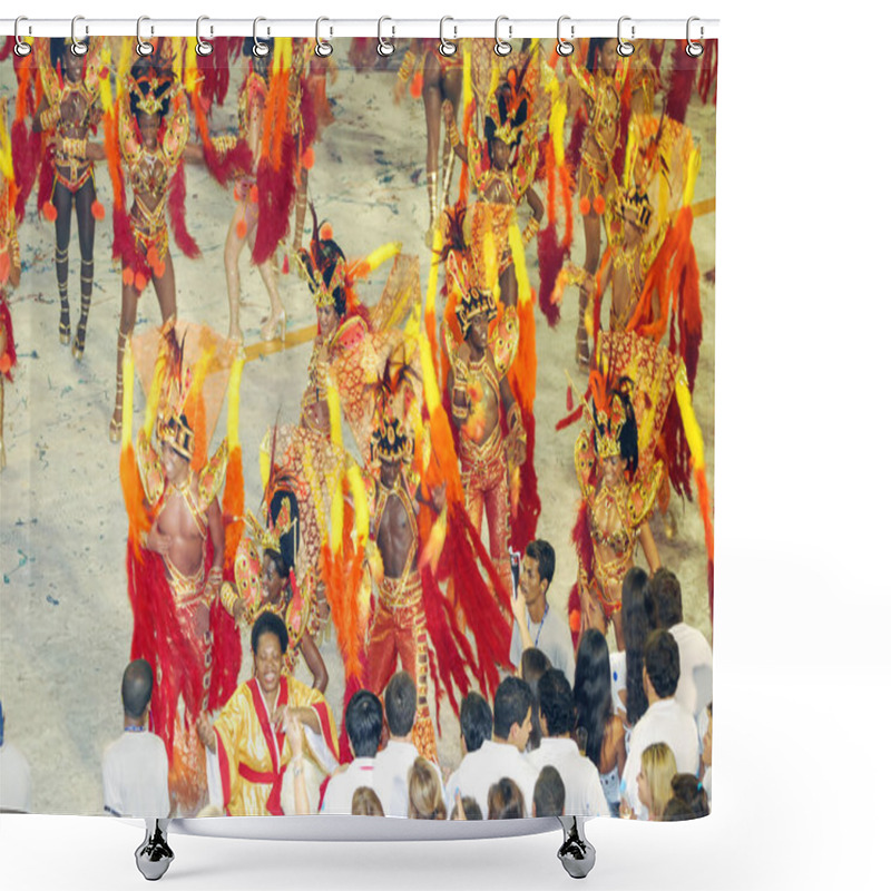 Personality  Crazy Carnival In Rio De Janeiro Shower Curtains