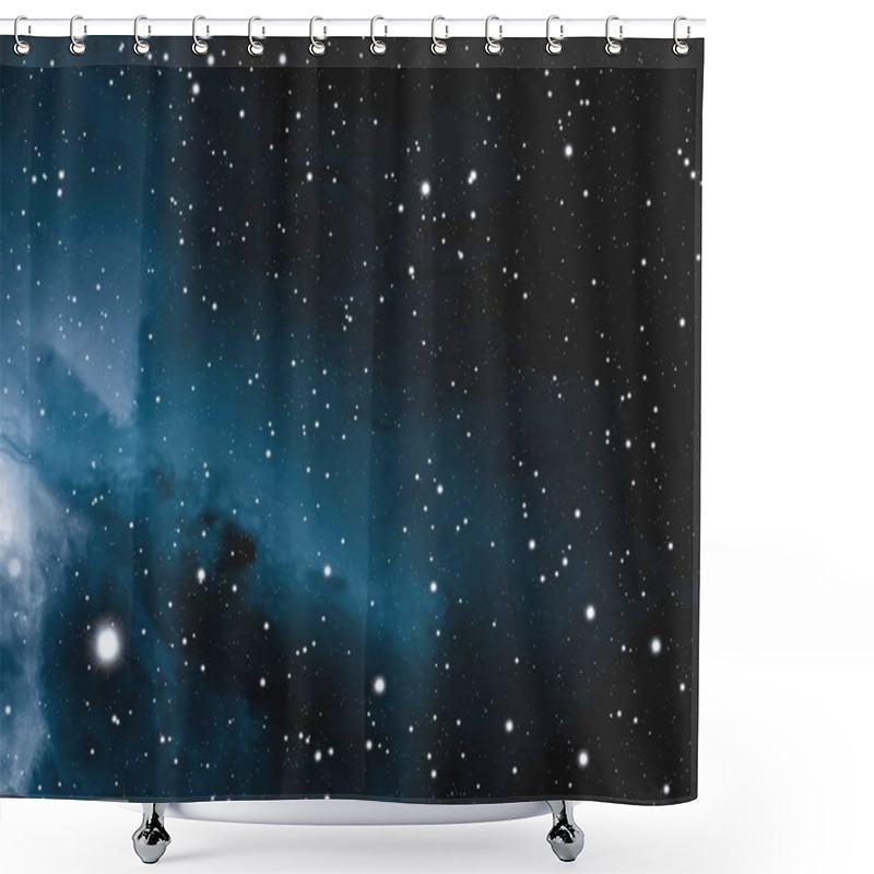 Personality  Beautiful Cosmos Astronomy Background With Stars Shower Curtains