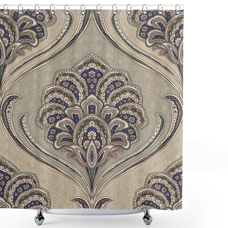 Personality  Seamless Pattern : Paisley Style Shower Curtains