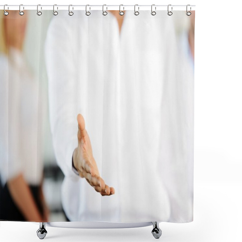 Personality  Let's Close The Deal Shower Curtains