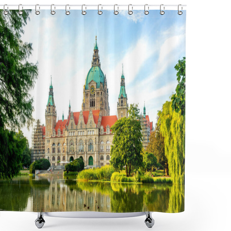 Personality  Hannover, Town Hall, Germany  Shower Curtains