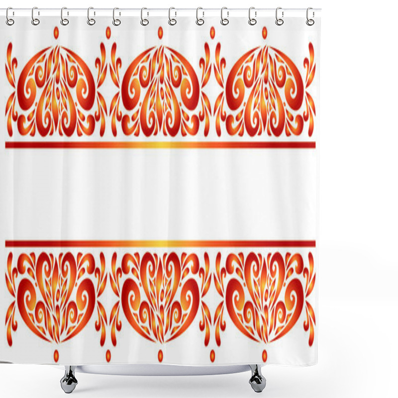 Personality  Long Frame Shower Curtains