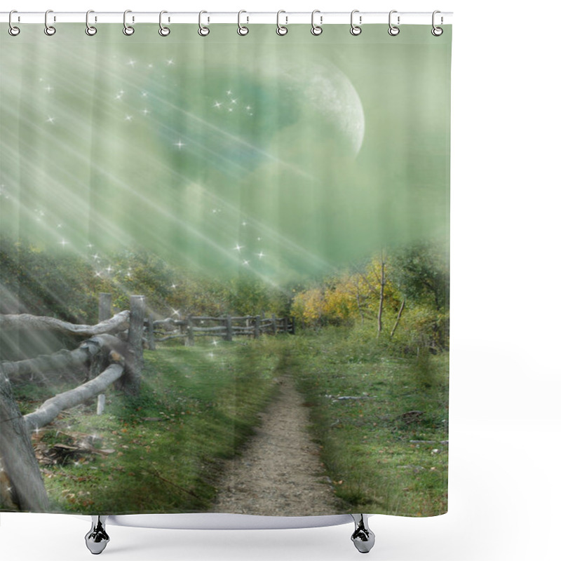 Personality  Magical Passage Shower Curtains