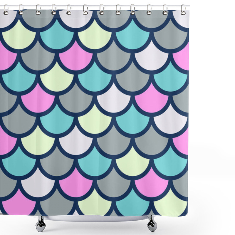 Personality  Japanese Seamless Pattern Shower Curtains