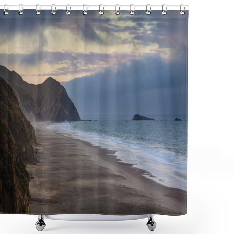 Personality  Beautiful Empty Beaches At Sunrise In Point Reyes, California Shower Curtains