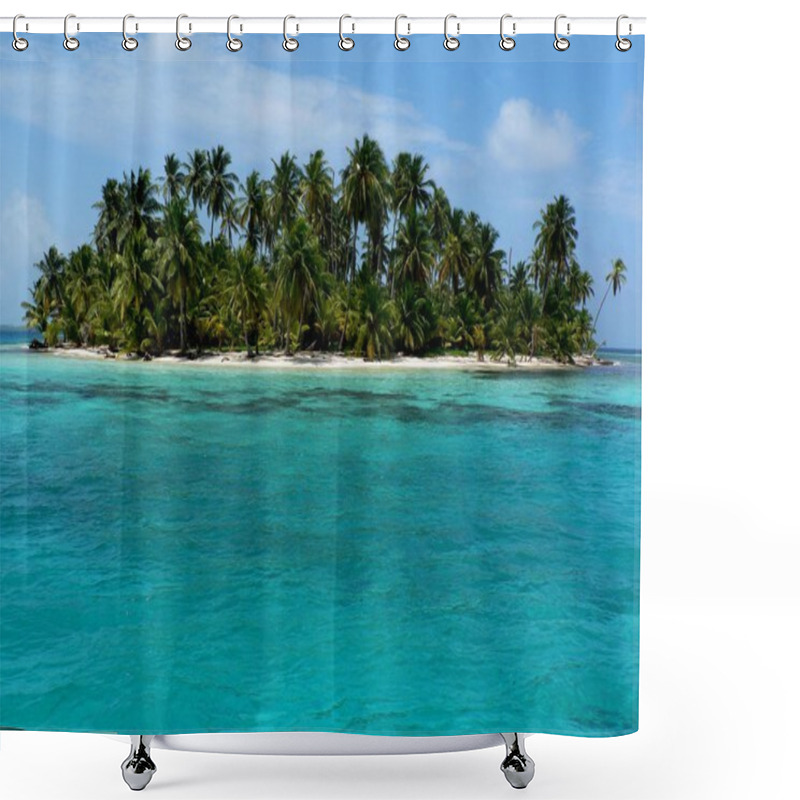 Personality  Paradise Island, Panama, San Blas Shower Curtains