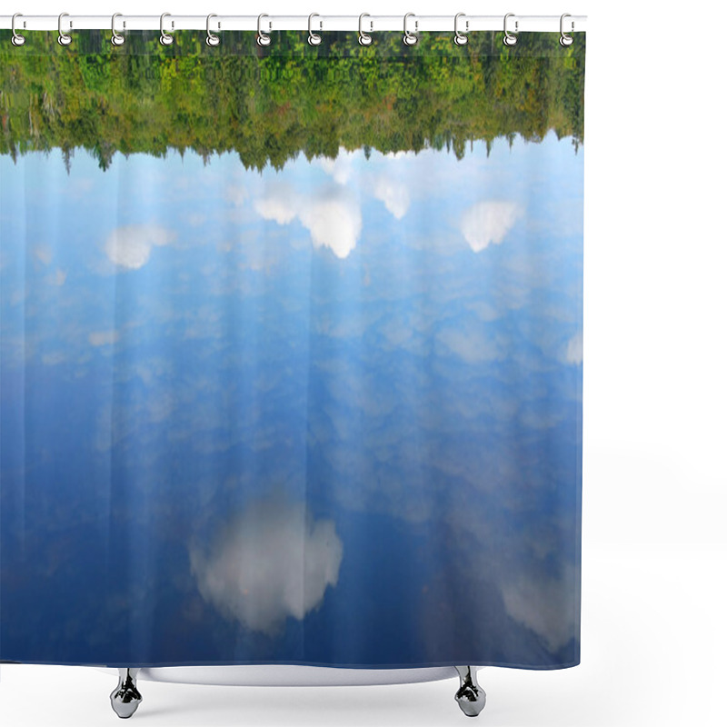 Personality  Reflections Water Shower Curtains