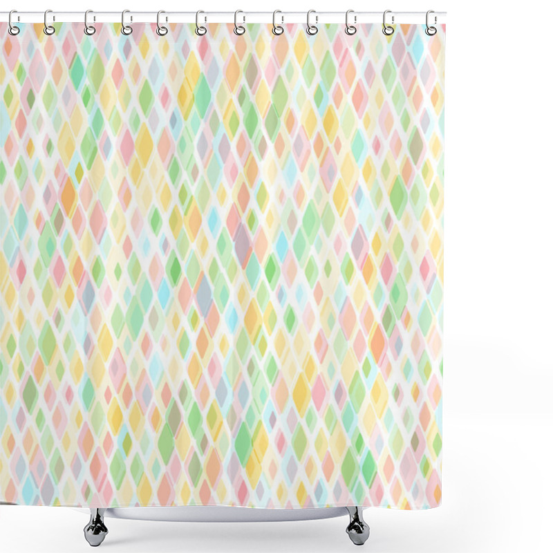 Personality  Seamless Pattern With Small Spots Shower Curtains