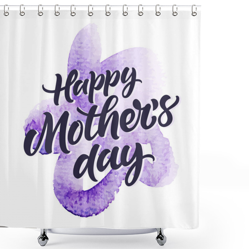 Personality  Happy Mother's Day Greeting Card Shower Curtains