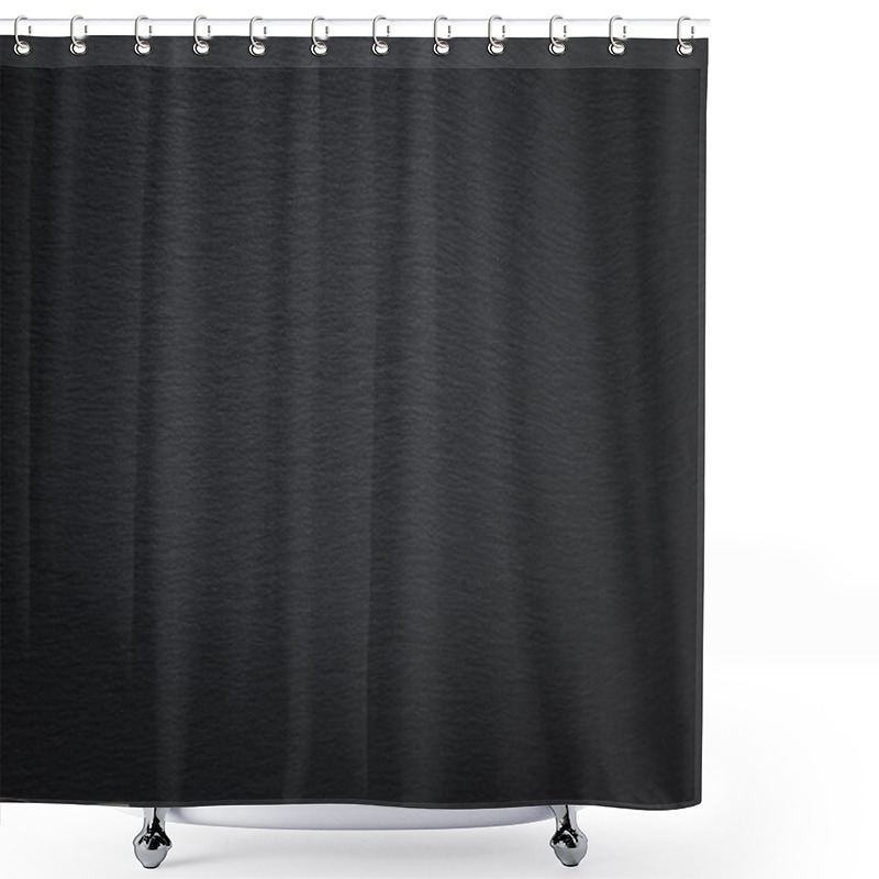 Personality  Black Stone Shower Curtains