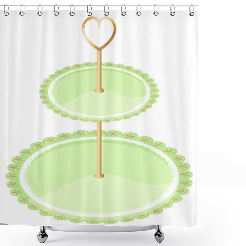 Personality  An Empty Tray Shower Curtains