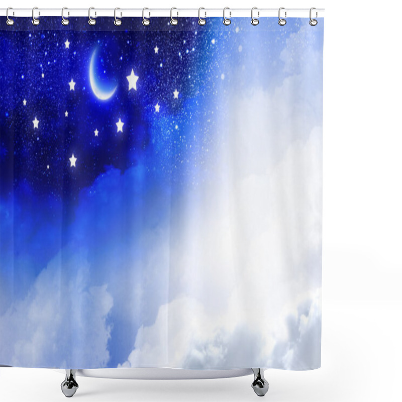 Personality  Background Image Shower Curtains