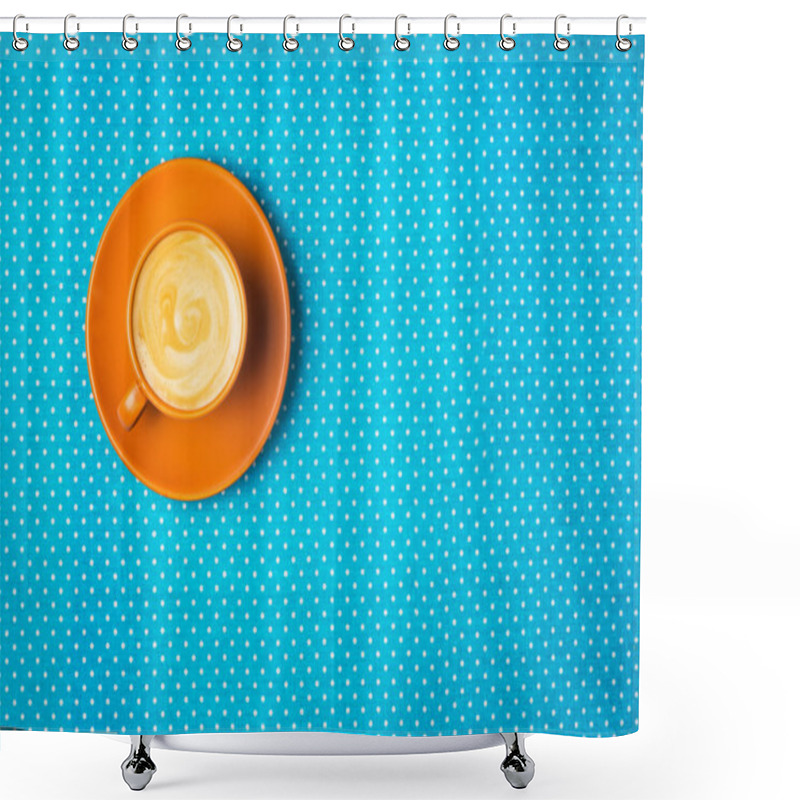 Personality  Have A Nice Day, Good Morning With Cup Of Coffee Shower Curtains