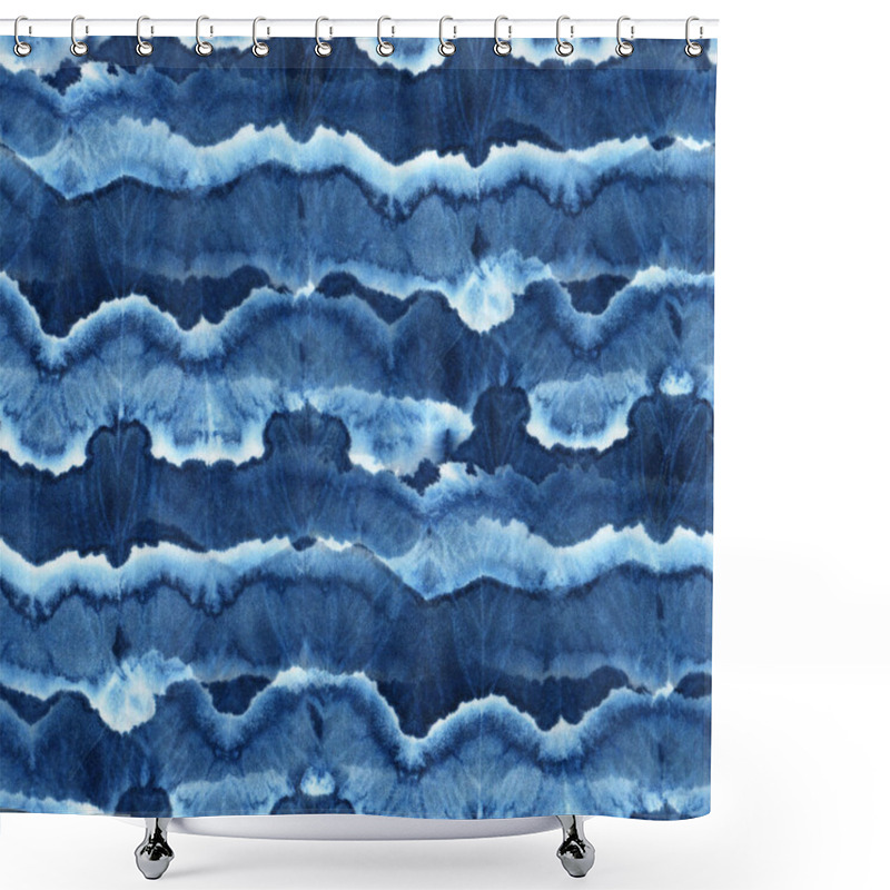 Personality  Tie Dye Background Shower Curtains